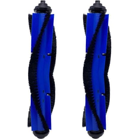 Lot de 2 brosses rotatives pour aspirateur robot Tefal Rowenta X-Plorer Série 95 RG7975WH RG7987WH (pièces de rechange) (1/5)