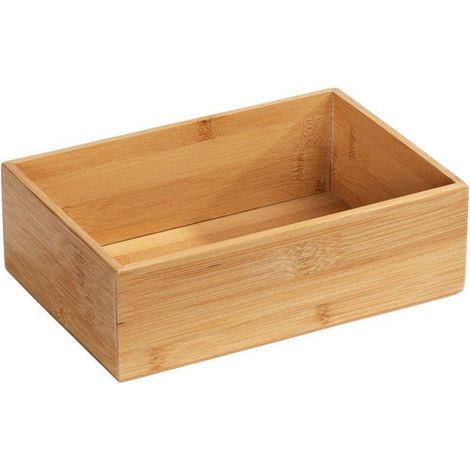 TERRA Organisateur de salle de bain, taille L, bambou, WENKO (1/5)