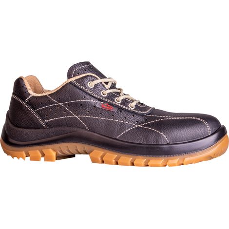 Hase Sicherheitshalbschuhe S1 Tropea Größe 41, Vollrindleder
