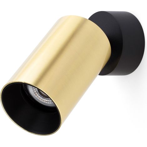 Faro STAN Proyector de oro satinado Foco individual