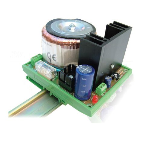 FE534 Din alimentation réglable 11,5V-15,5V
