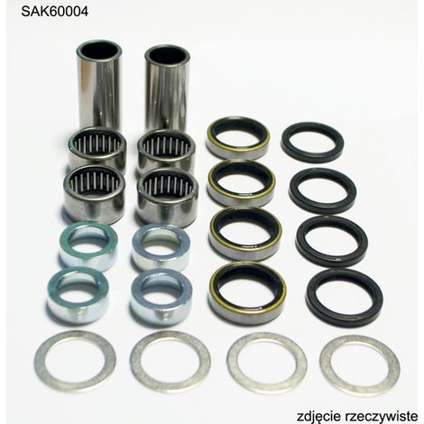 KIT DE REPARACIÓN DE BASCULANTE BEARING WORX PARA KTM SX/SXF '04-'15, EXC/EXCF '04-'16, HUSQVARNA TE/FE '11-'16, HUSABERG TE/FE '11-'14, (28-1168) (CASQUILLOS 17X22X48MM - 2 PIEZAS, RODAMIENTOS 22X28X