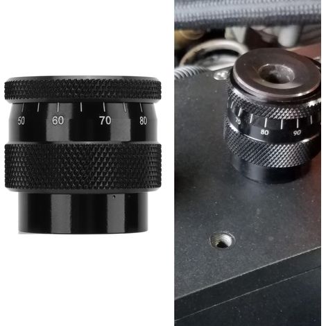 L'outil de mesure micrométrique de hauteur de ressort de soupape 1,600"-2,200" couvre la plupart des soupapes V8.