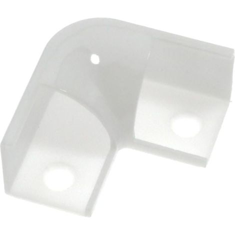IluminaShop - Conector PC 90º para Perfil de Esquina (1/2)