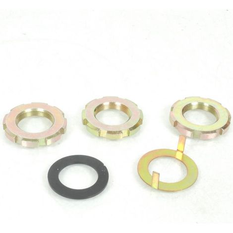 kit geriffelte m25 lenkungsmuttern für roller peugeot 50 kisbee (1/2)