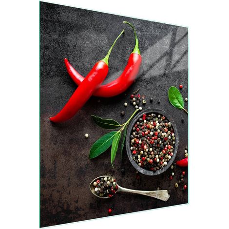 TAGLIERE IN VETRO 45x52 Chili (1/5)