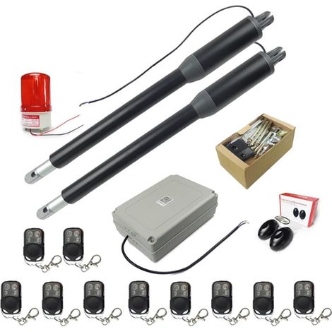Kit d'ouvre-portes automatiques 200 Kgs Swing Gate Driver Actionneur Perfect Suit Opener Gate Engine Motor System Porte automatique pour accessoires de portail coulissant ( Color : Kit 4 , Size : 1 UK (1/5)