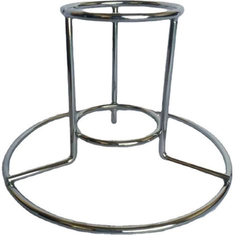 Support Pour Poulet - En Acier Inoxydable - Pour Grill Et Four - Diamètre 17,5 Cm - Hauteur 12 Cm - 1 Pièce (1/5)