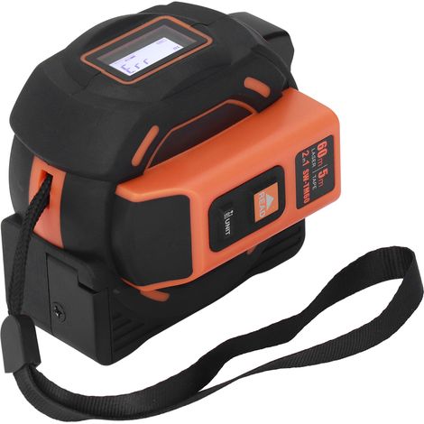 Ruban Laser de Mesure 2 en 1, Outil Numérique de Distance, Jauge Électronique SWTM60 (1/5)