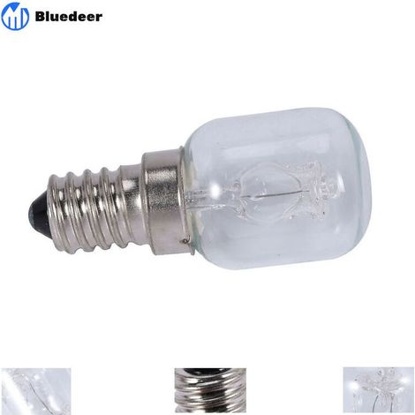 2x E14 Haute Température Ampoule 500 Degrés 25w Halogène Bulle Four Ampoule-subaoe (1/4)