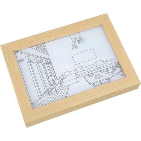 Lampe Décorative LED Tableau Lumineux 3 Modes d'Éclairage Style Anime Japonais Moderne Simulant Soleil Dessin Lumière Nocturne (1/5)