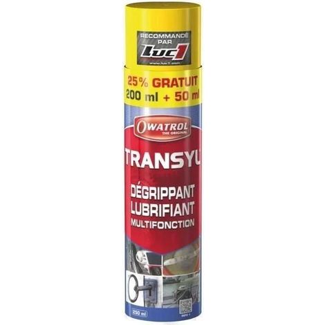 Owatrol Transyl lubrificante sbloccante incolore 250 ml aerosol