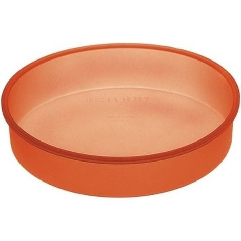 Pavoni stampo tortiera giallo cm 24x4 resistente da - 40 ° + 280 °