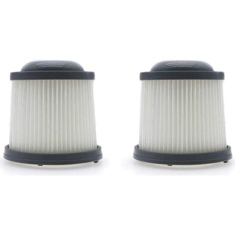Lot de 2 filtres de rechange pour filtres Black & Decker pour aspirateurs PVF110, PHV1210 et PHV1810, compatibles avec la pièce 90552433 (1/5)