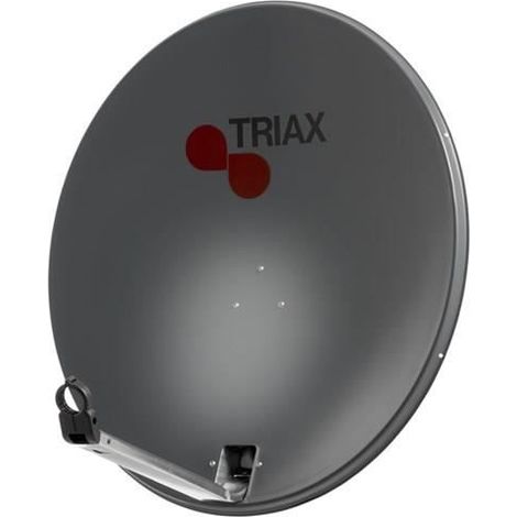 Antenne parabolique - Triax - TDS 78 - Gain 37,1 dBi - Fréquence 10,7-12,75 GHz - Couleur Gris (1/4)