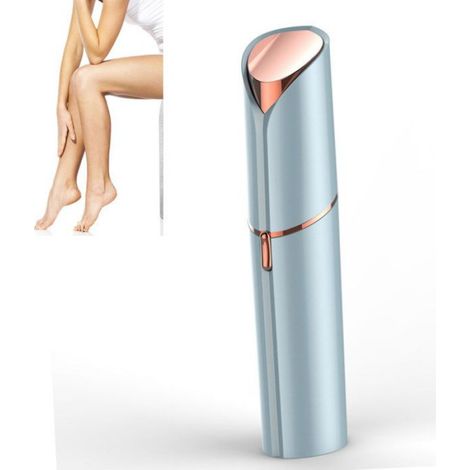 Épilation à recharge USB portable en forme de rouge à lèvres pour femmes (1/5)