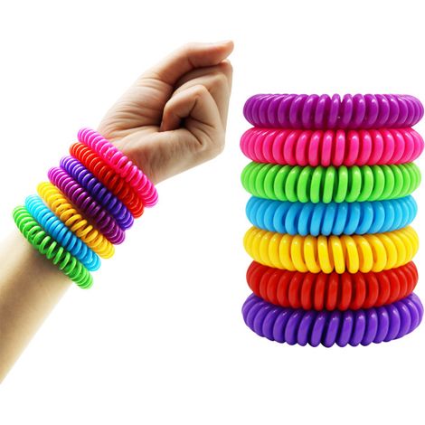 Bracelet anti-moustiques à ressort en EVA (10 pièces) (1/5)