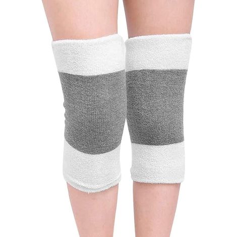 Genouillères, guêtres, manchons de soutien, unisexes, thermiques, en coton élastique, pour hommes et femmes, pour le ski, le vélo, le camping, la cou (1/5)