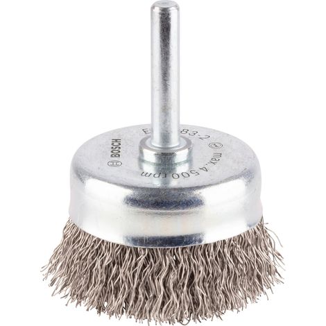 Bosch PRO Stainless Steel clean Topfbürste, gerader Schaft, 50 x 0,3 mm