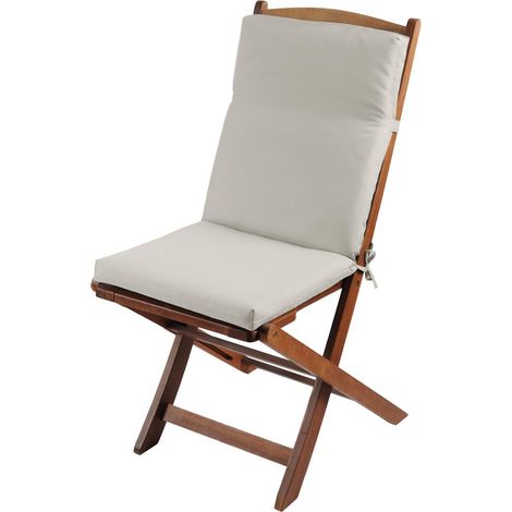 Cojín para sillón de tela Hawai Outdoor Natural 40x90cm - Tela