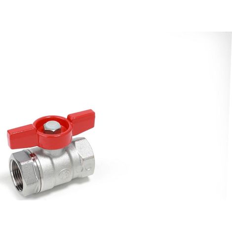 Giacomini VALVE WATER R254D vanne à boule chromée 3/4 pouce (1/2)