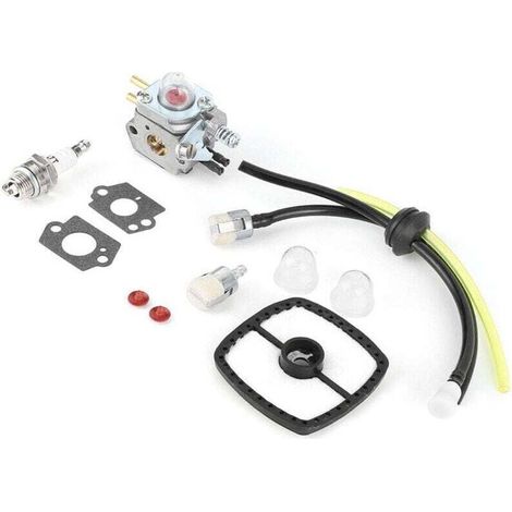 Kit de Réparation de Reconstruction de Carburateur, Accessoire de Kit de Carburateur en Aluminium pour Taille-haie Echo HC1500 12520005962 pour Zama C1U (1/5)