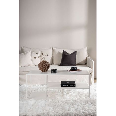 Staal table basse blanc. (1/4)