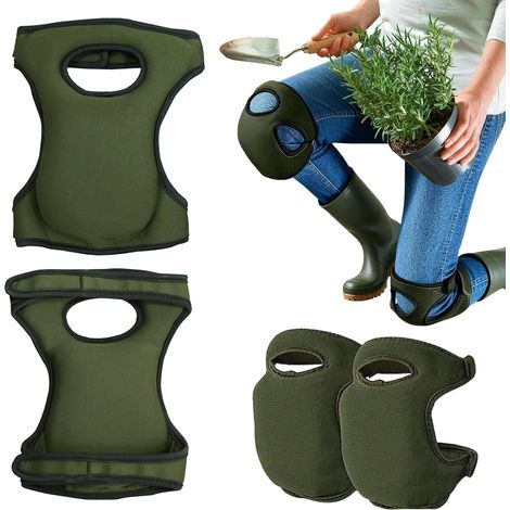 Genouillères de jardinage, lot de 2, coussinet de rembourrage multifonctionnel, genouillère d'entraînement. (1/5)
