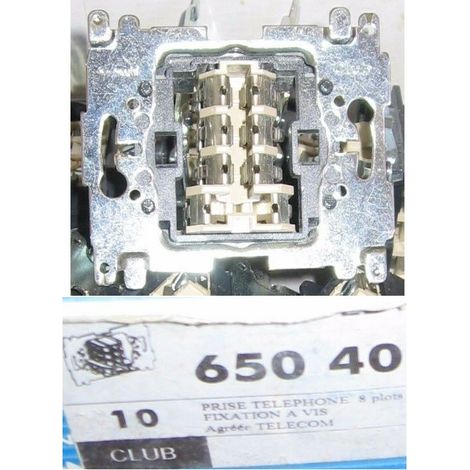 Arnould 65040 Telefonsteckdose 8-polig - Club