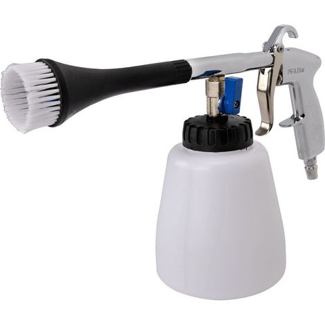 Pistola de limpieza para coches, kit de limpieza con aire comprimido, pistola de lavado portátil (1/2)