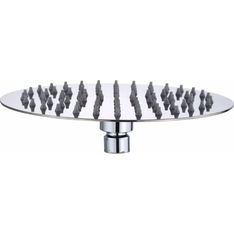 SOFFIONE DOCCIA INOX TONDO D 250 MM GROENLANDIA