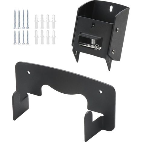 Support mural pour brouette - compatible plupart brouettes (1/5)