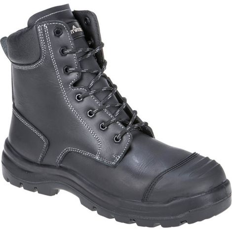 Bota de seguridad Eden S3 HRO CI HI FO: Protección y Comodidad en Entornos Rudos - Negro - Talla 41