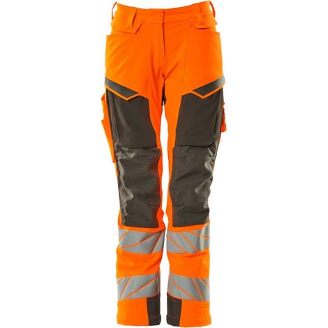 Mascot Damen-Hose mit Knietaschen 19078-511-1418 Gr. 36 hi-vis orange/dunkelanthrazit (1/4)