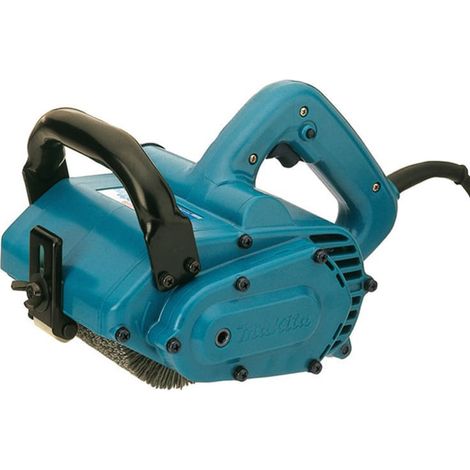 Makita – Décapeur à rouleau 860 W pour bois dur – Profondeur de ponçage réglable – Moteur puissant – 9741