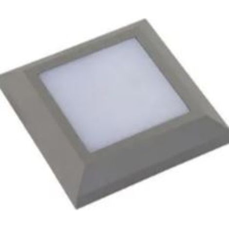 Applique murale LED 5W (Eq. 40W) IP65 Dim. 124x124mm