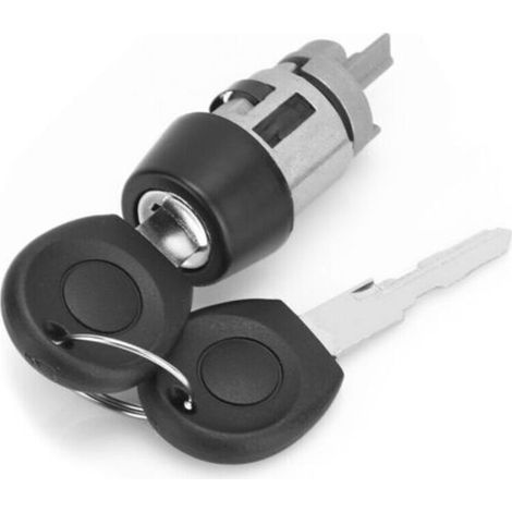 Kit d'allumage/serrure de porte, cylindre de serrure d'allumage et clé pour Transporter T4 Caravelle 1990-2003 357905855A