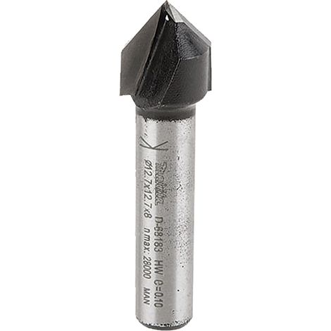 D-68183 Punta a V, 12,7 x 12,7 x 8 mm