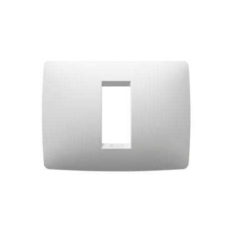 PLAQUE ONE 1P BLANC SATIN GEWISS GW16101VW (1/4)