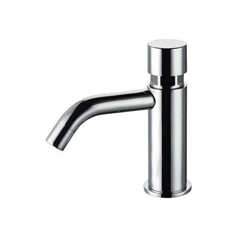 RUBINETTO TEMPORIZZATO TIME CANNA TONDA PER LAVABO Cromo