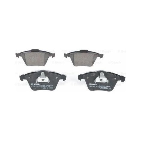 Bosch BP987 Plaquettes de frein  - avant - ECE-R90 - 1 jeu de 4 plaquettes (1/2)
