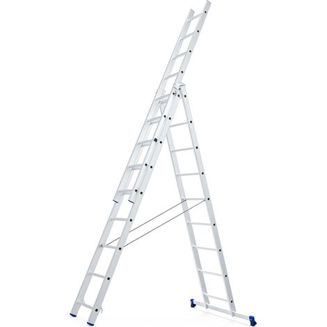 Werner Mehrzweckleiter 3x9 Sprossen (1/4)