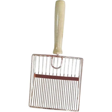 Pelle à litière pour chat, pelle à litière en acier inoxydable, pelle à tamis pour litière, pelle à litière pour sable fin pour bac à litière pour chat-Style B (1/5)