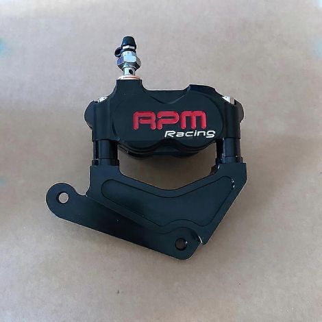 Étriers de frein radiaux à quatre pistons de 82 mm pour moto Honda Dio AF 18/27/28/34/35 - Noir - 220 mm (1/5)
