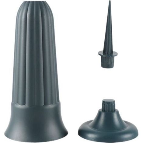 Vases Floraux Commémoratifs avec Ensemble D'inserts en Mousse, Vases Funéraires Inférieurs pour Vases de Cimetière Vase à Fleurs pour Cimetière (z)