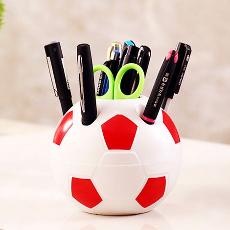Porte-stylo multifonction en forme de ballon, porte-brosse à dents, organisateur scolaire et de bureau, cadeau pour enfants (1/5)
