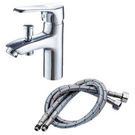 Mitigeur Bain-Douche - Remplissage Rapide Bute co-Stop - Chrom ROBINETTERIE DE SALLE DE BAIN