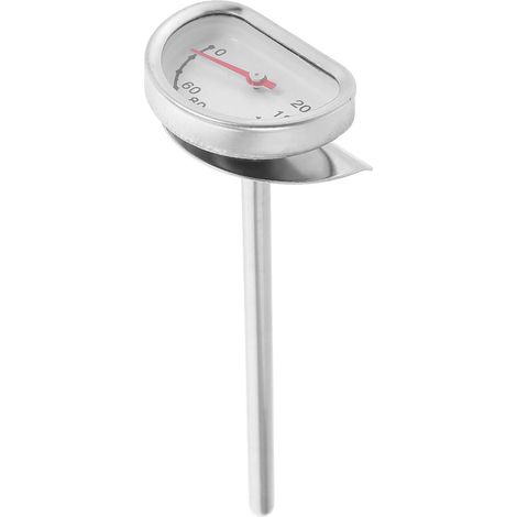 Frittierölthermometer sur Edelstahl mit Topfclip für Küche und Kochen Stabiles (1/5)
