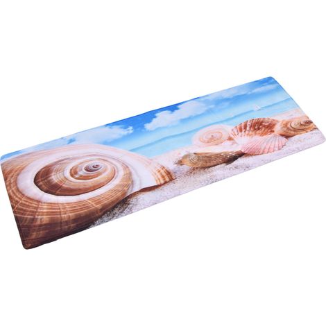 Tapis de sol décoratif rectangulaire doux et antidérapant à motif 3D pour salon, chambre et cuisine (1/5)