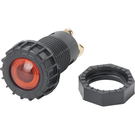 Hot-selling 12-24V universal LED signal light for cars, 18mm size, modified indicator light for cars. (1/4)
